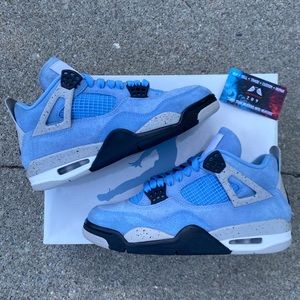 Air Jordan Retro 4 University Blue Men Size 7